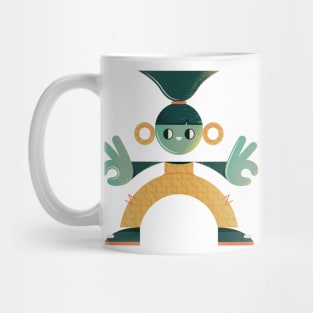 Yoga girl Mug